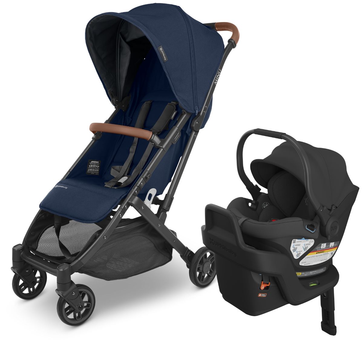 UPPAbaby MINU V2 + Aria Travel System Bundle - Noa / Jake