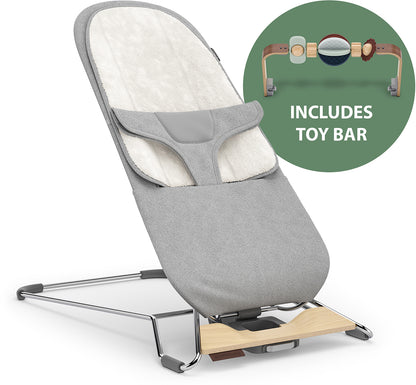 UPPAbaby Mira 2-in-1 Bouncer + Toy Bar Bundle - Stella / Wonder Wheel