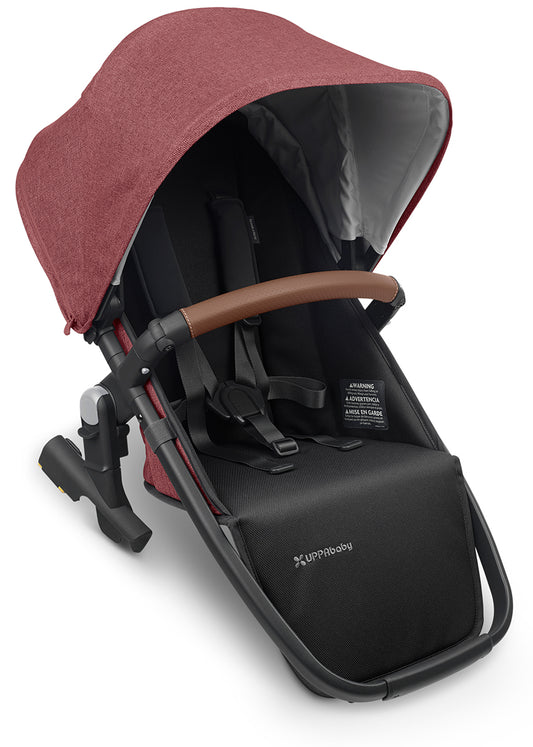 UPPAbaby OPEN BOX Rumbleseat V2 - Lucy (Rosewood Melange / Carbon / Saddle Leather)