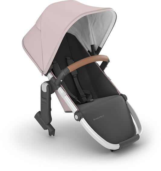 UPPAbaby RumbleSeat V2+ - Alice (Dusty Pink / Silver Frame / Saddle Leather)