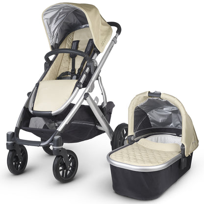 UPPAbaby 2016 VISTA Stroller - Lindsey (Wheat/Silver)