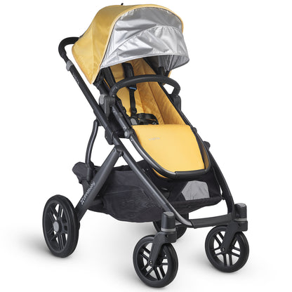 UPPAbaby 2015 VISTA Stroller - Maya (Marigold/Carbon) OPEN BOX RETURN