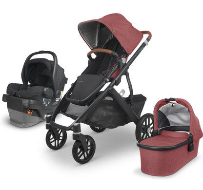 UPPAbaby VISTA V2 + MESA V2 Travel System Bundle - Lucy / Jake