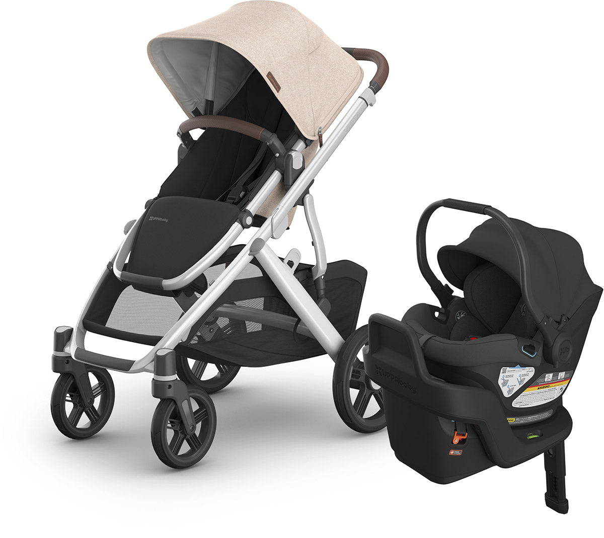 UPPAbaby Vista V3 + Aria Travel System Bundle - Declan / Jake