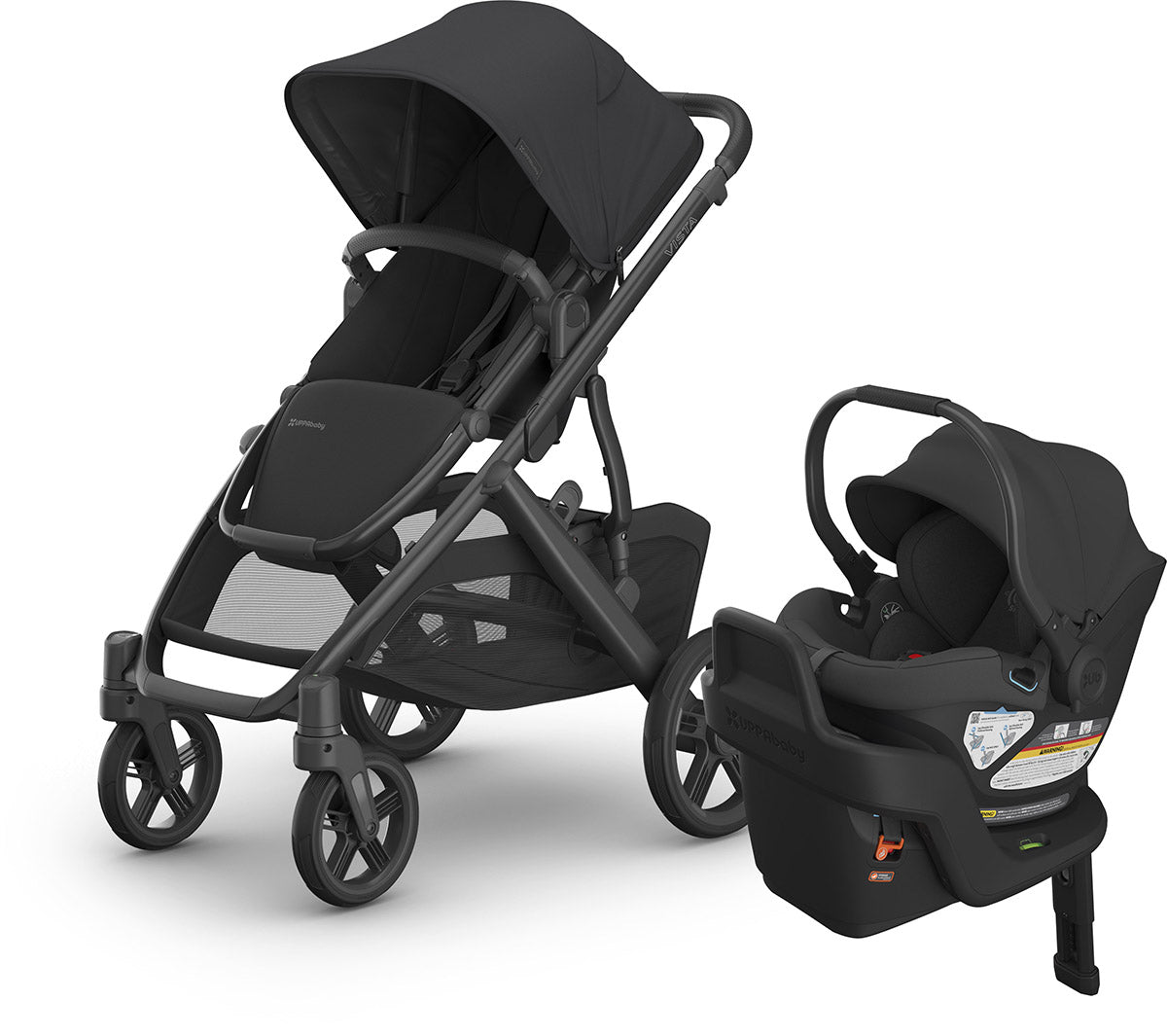 UPPAbaby Vista V3 + Aria Travel System Bundle - Jake / Jake