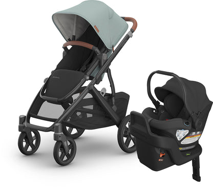 UPPAbaby Vista V3 + Aria Travel System Bundle - Kenzi / Jake