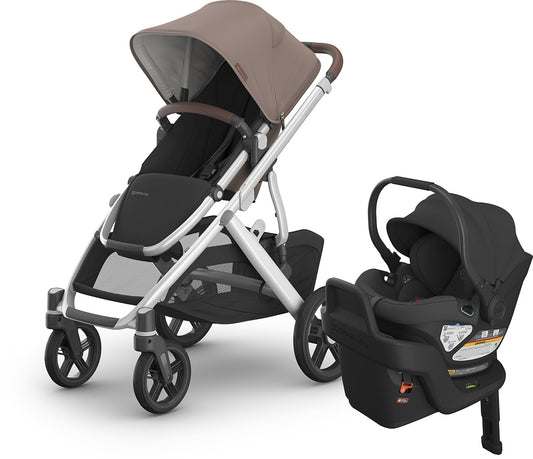 UPPAbaby Vista V3 + Aria Travel System Bundle - Theo / Jake