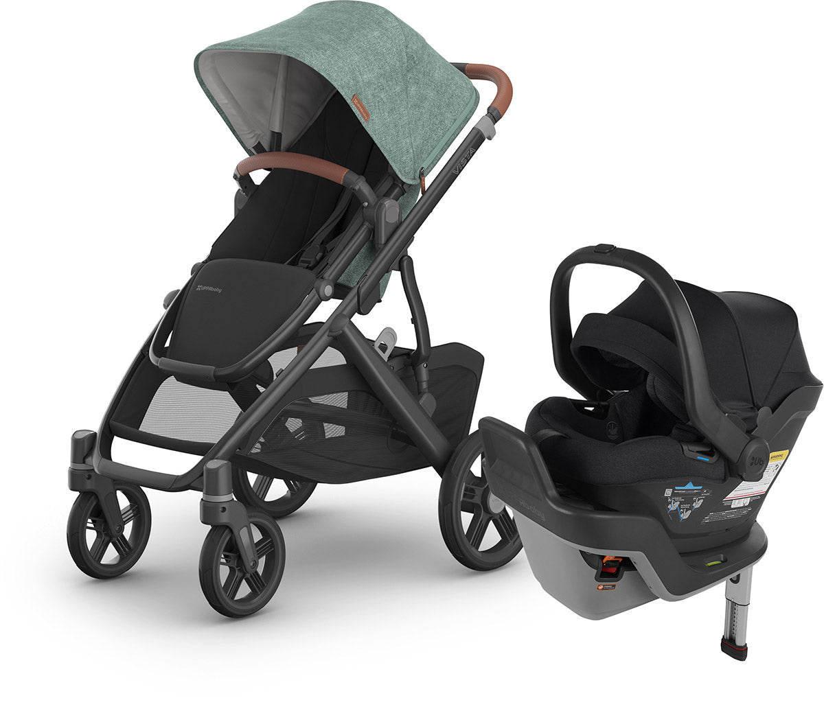 UPPAbaby Vista V3 + MESA MAX Travel System Bundle - Gwen / Jake