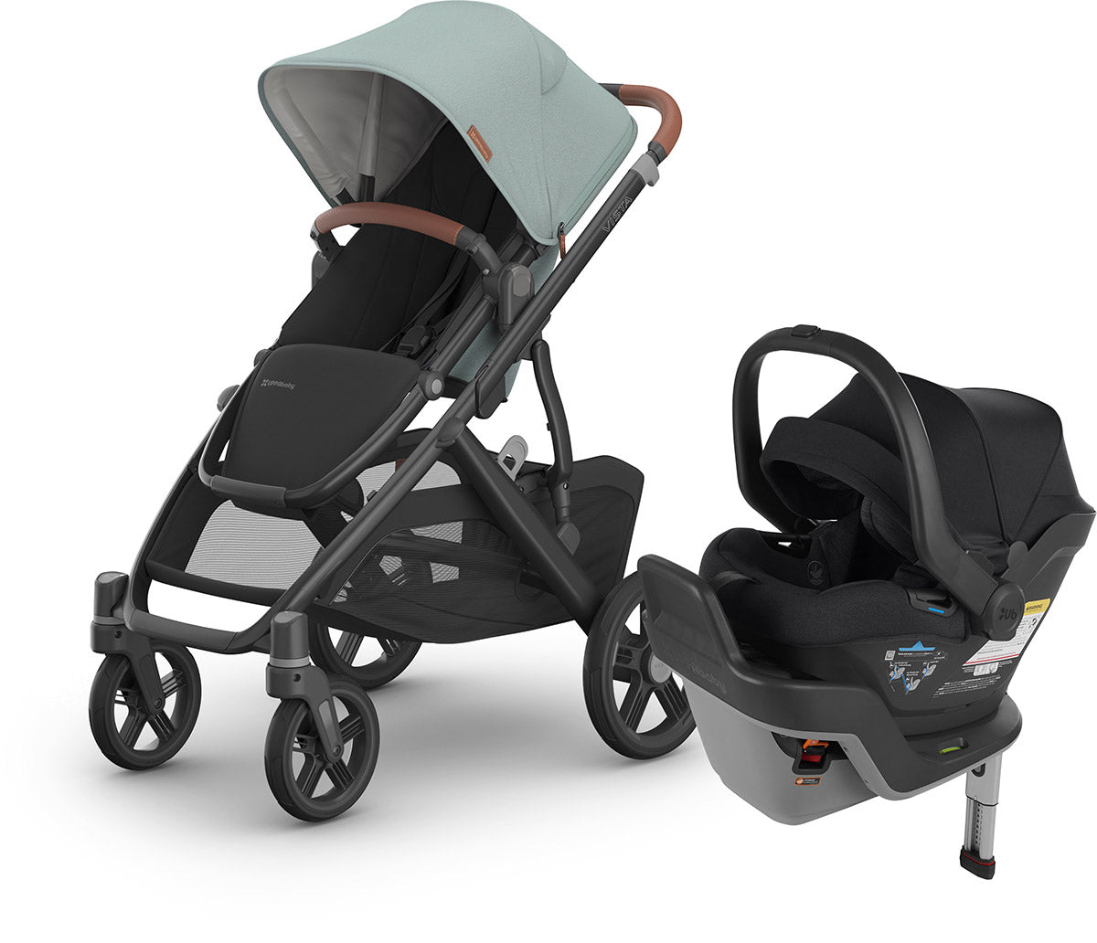 UPPAbaby Vista V3 + MESA MAX Travel System Bundle - Kenzi / Jake