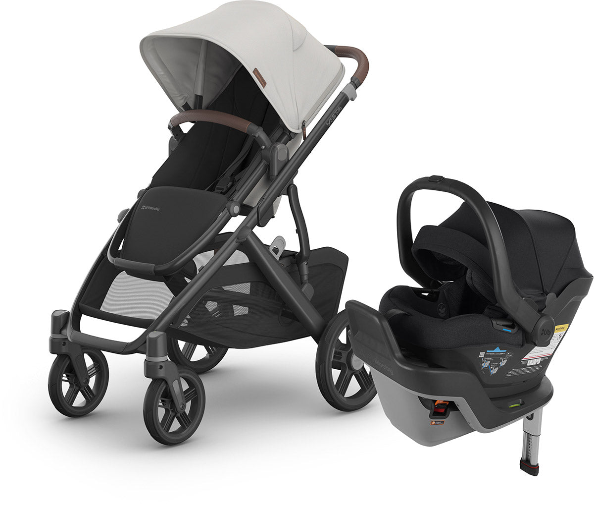 UPPAbaby Vista V3 + MESA MAX Travel System Bundle - Savannah / Jake