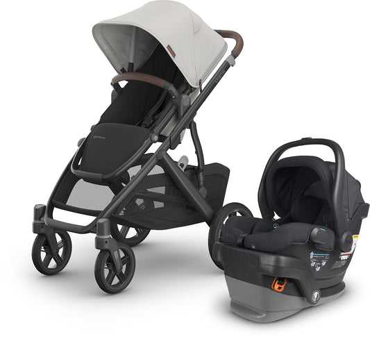 UPPAbaby Vista V3 + MESA V2 Travel System Bundle - Savannah / Jake