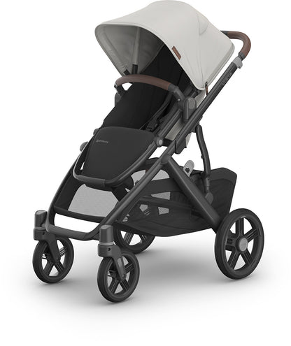 UPPAbaby Vista V3 Single-to-Double Stroller - Savannah (Pearl Gray Jacquard)