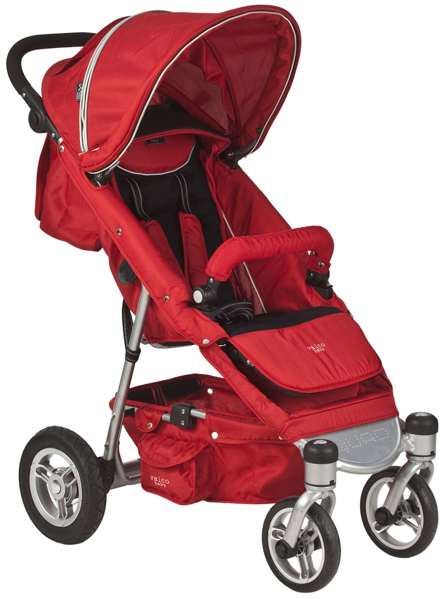 Valco Quad Stroller Cherry