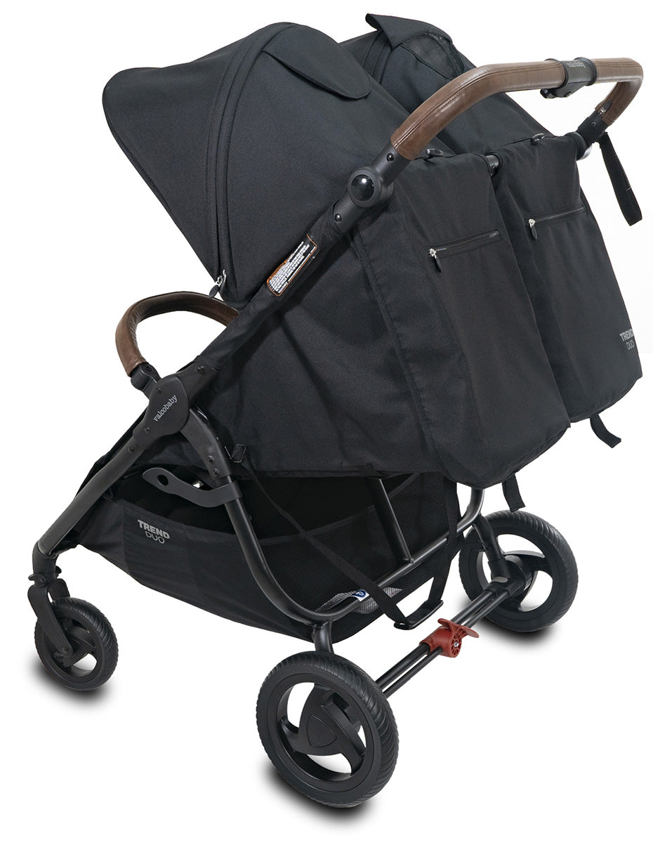 Valco Snap Duo Trend Side by Side Double Stroller - Black