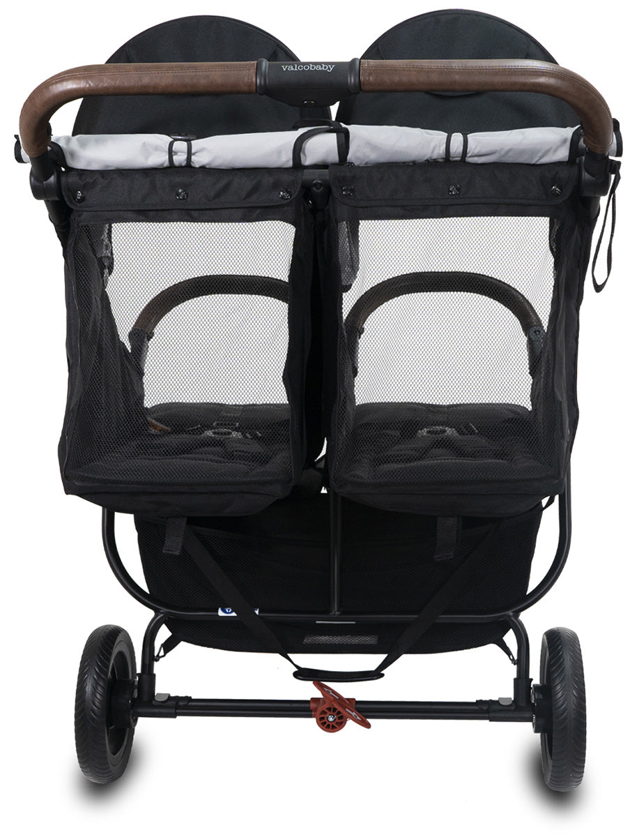 Valco Snap Duo Trend Side by Side Double Stroller - Black