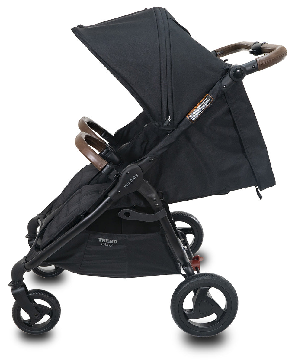 Valco Snap Duo Trend Side by Side Double Stroller - Black