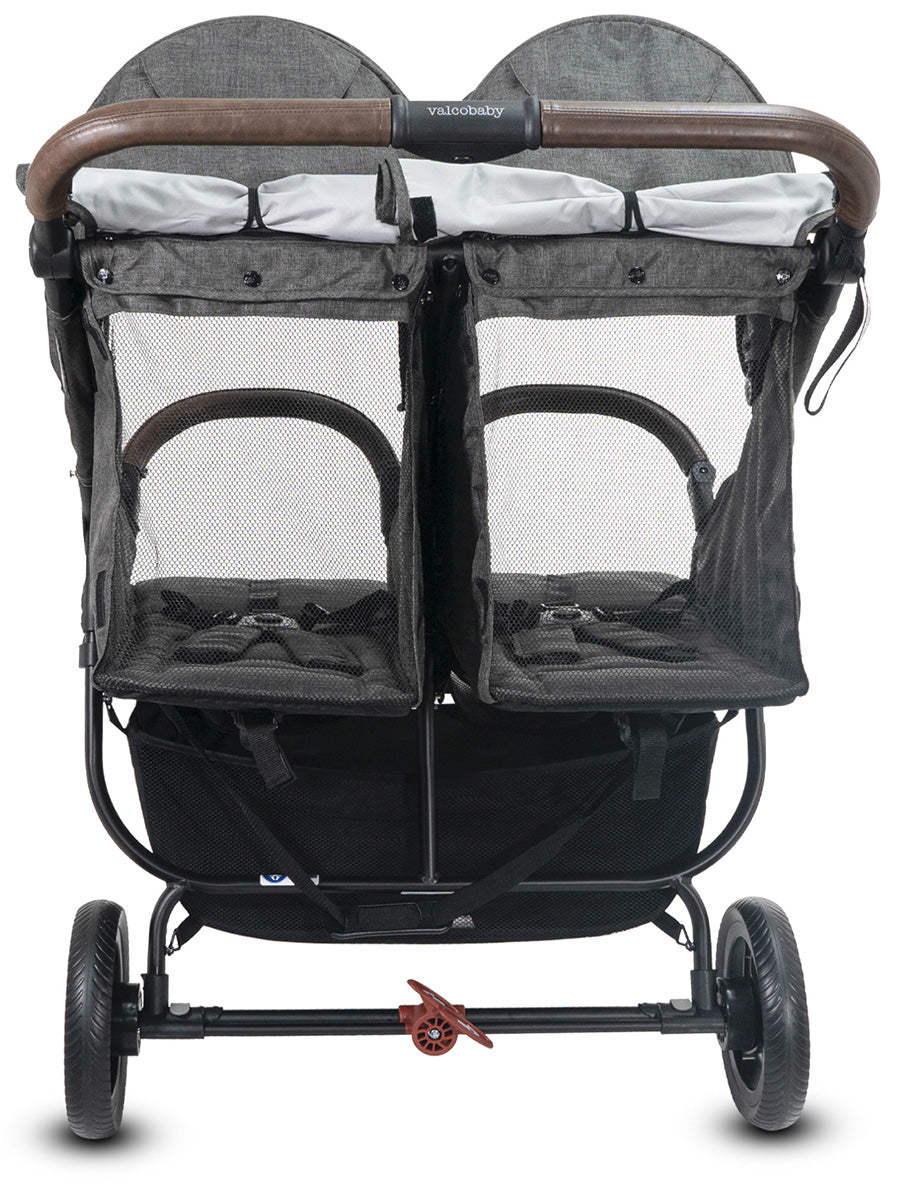 Valco Snap Duo Trend Side by Side Double Stroller - Charcoal