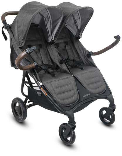 Valco Snap Duo Trend Side by Side Double Stroller - Charcoal