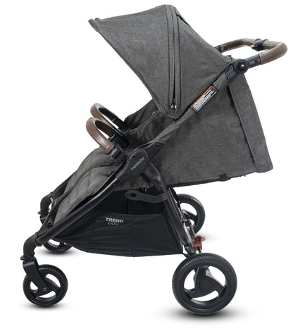 Valco Snap Duo Trend Side by Side Double Stroller - Charcoal