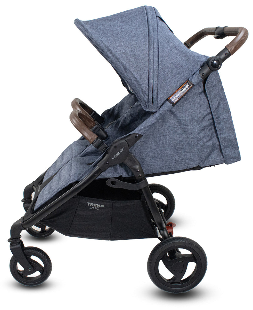 Valco Snap Duo Trend Side by Side Double Stroller - Denim