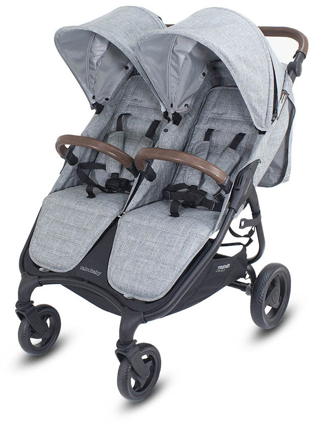 Valco Snap Duo Trend Double Stroller - Grey Marle