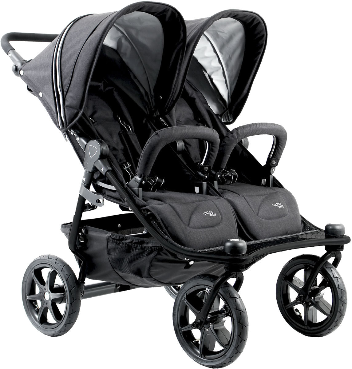 Valco Tri Mode Duo X Side by Side Double Stroller - Night