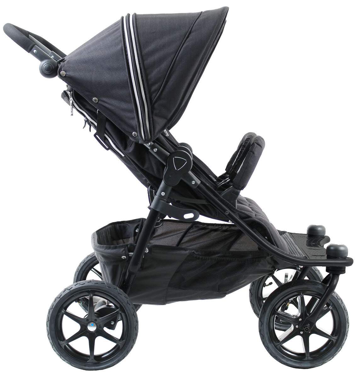 Valco Tri Mode Duo X Side by Side Double Stroller - Night