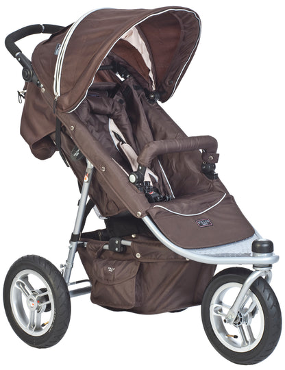 Valco Trimode EX Single Jogging Stroller Hot Chocolate