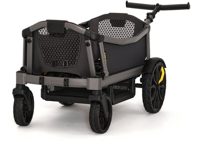 Veer Cruiser City (2 Seater) Stroller Wagon + Sidewall Kit + Canopy Bundle - Natural