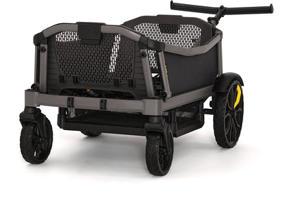 Veer Cruiser City XL (4 Seater) Stroller Wagon + Sidewall Kit + Canopy Bundle - Blue Beryl