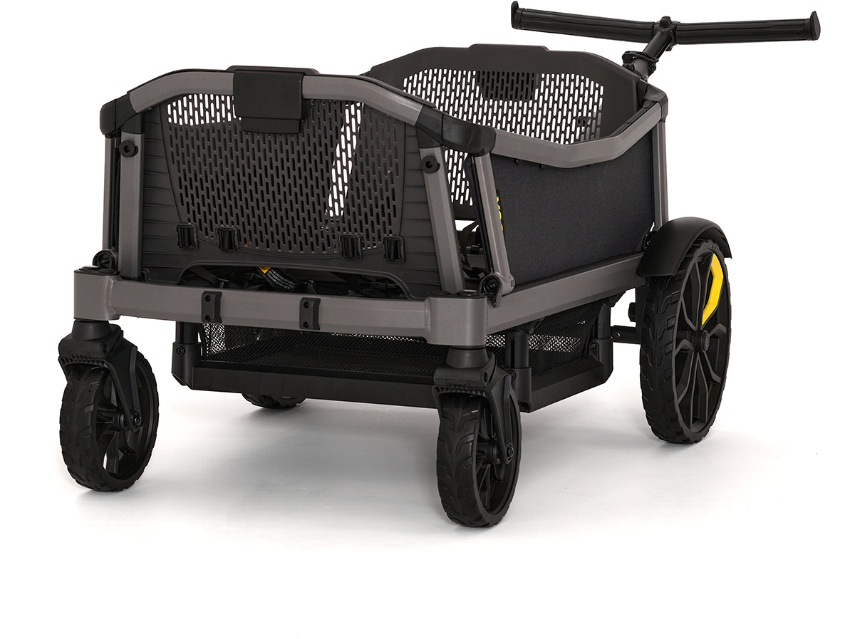 Veer Cruiser City XL (4 Seater) Stroller Wagon + Sidewall Kit + Canopy Bundle - Green Jasper