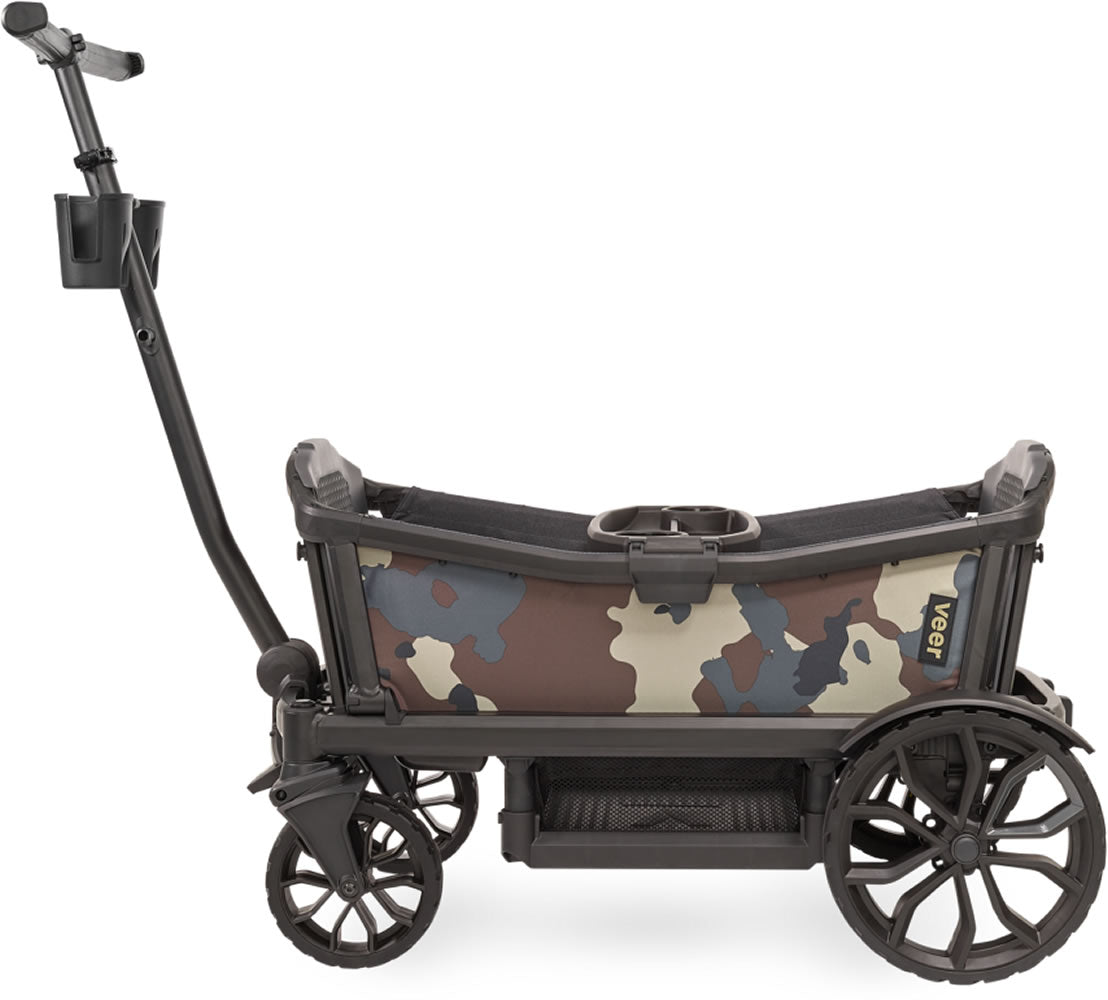 Veer Cruiser (2 Seater) Stroller Wagon Bundle - Camo