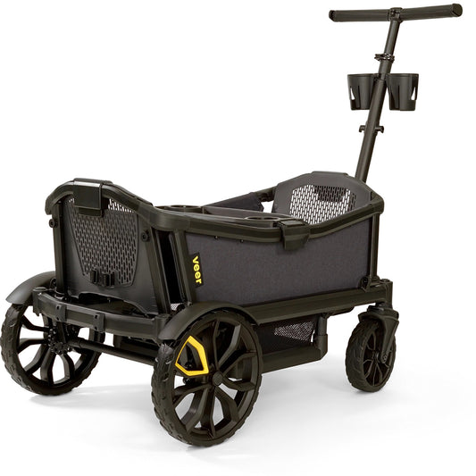 Veer Cruiser (2 Seater) Stroller Wagon + Canopy Bundle - Joshua Green/Joshua Green