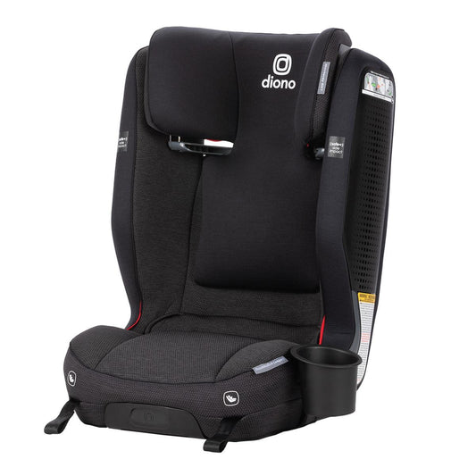 Diono Monterey 6XT SafePlus High Back Belt Positioning Booster Car Seat - Black Jet