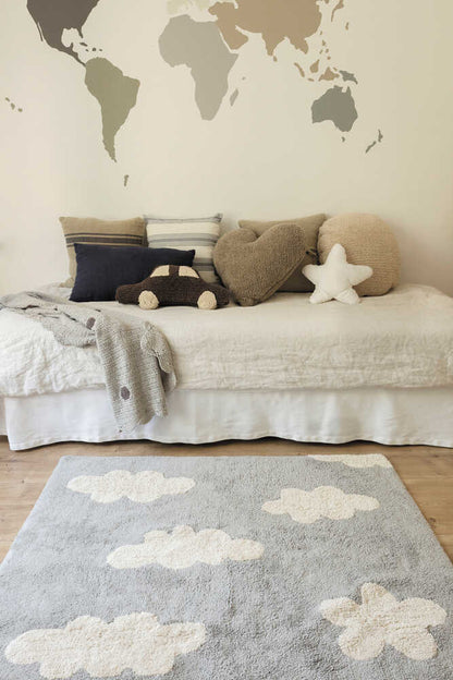 Lorena Canals Clouds Rug - Grey (4' x 5' 3")