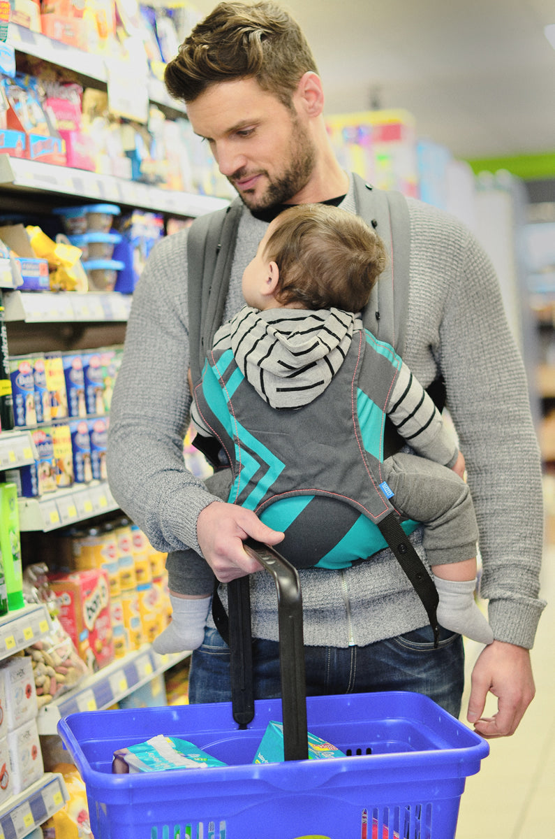 We Made Me Venture 2 in 1 Baby Carrier - Black Gradient Spot