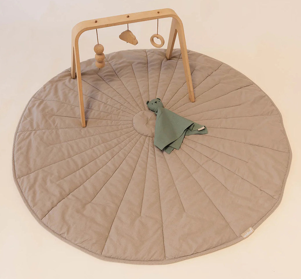 WildBird Linen Quilted Playmat - Desert Lark / Acadian