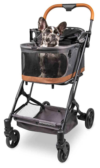 WonderFold P2 Pet Stroller - Graphite Gray