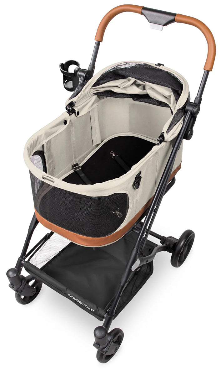 WonderFold P2 Pet Stroller - Graphite Gray