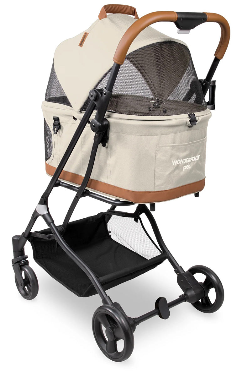 WonderFold P2 Pet Stroller - Graphite Gray