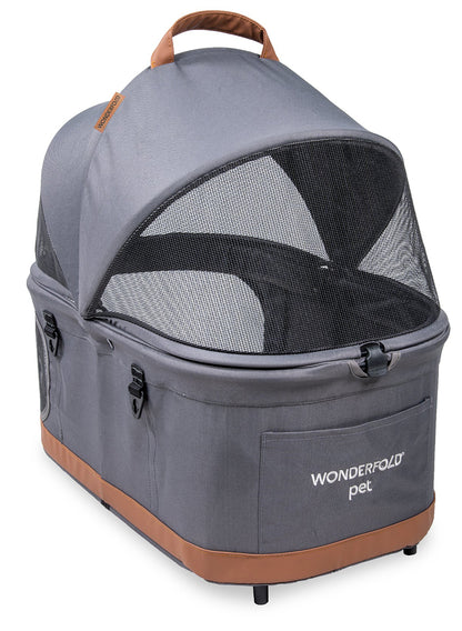 WonderFold P2 Pet Stroller - Graphite Gray