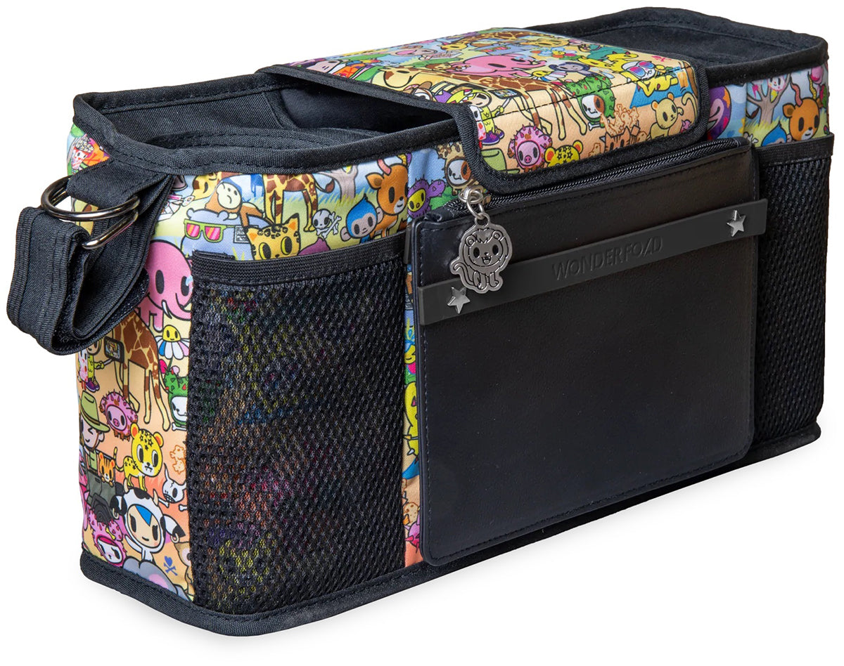 WonderFold Small Parent Console with 2 Insulated Cup Holders - Tokidoki Animalini