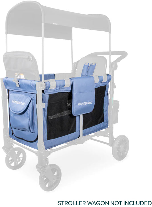 Wonderfold W2 Elite / Luxe Carriage Fabric - Storm Blue