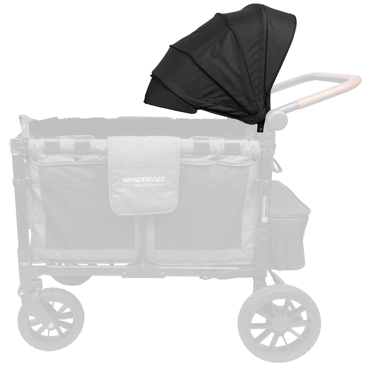 WonderFold W4 Original / 2.0 Retractable Stroller Canopy