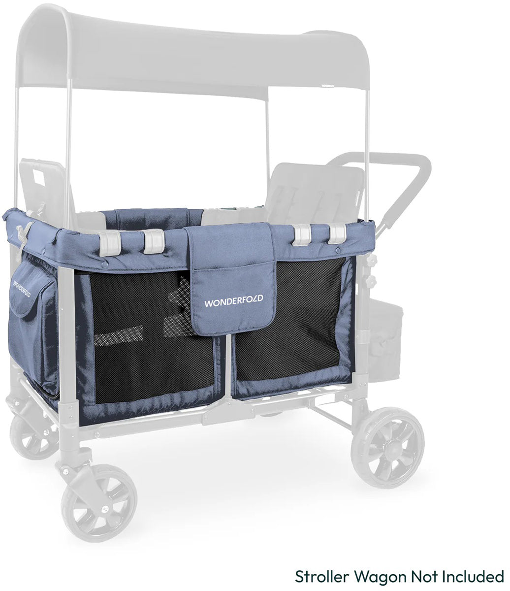 WonderFold W4 Original Carriage Fabric - Storm Blue