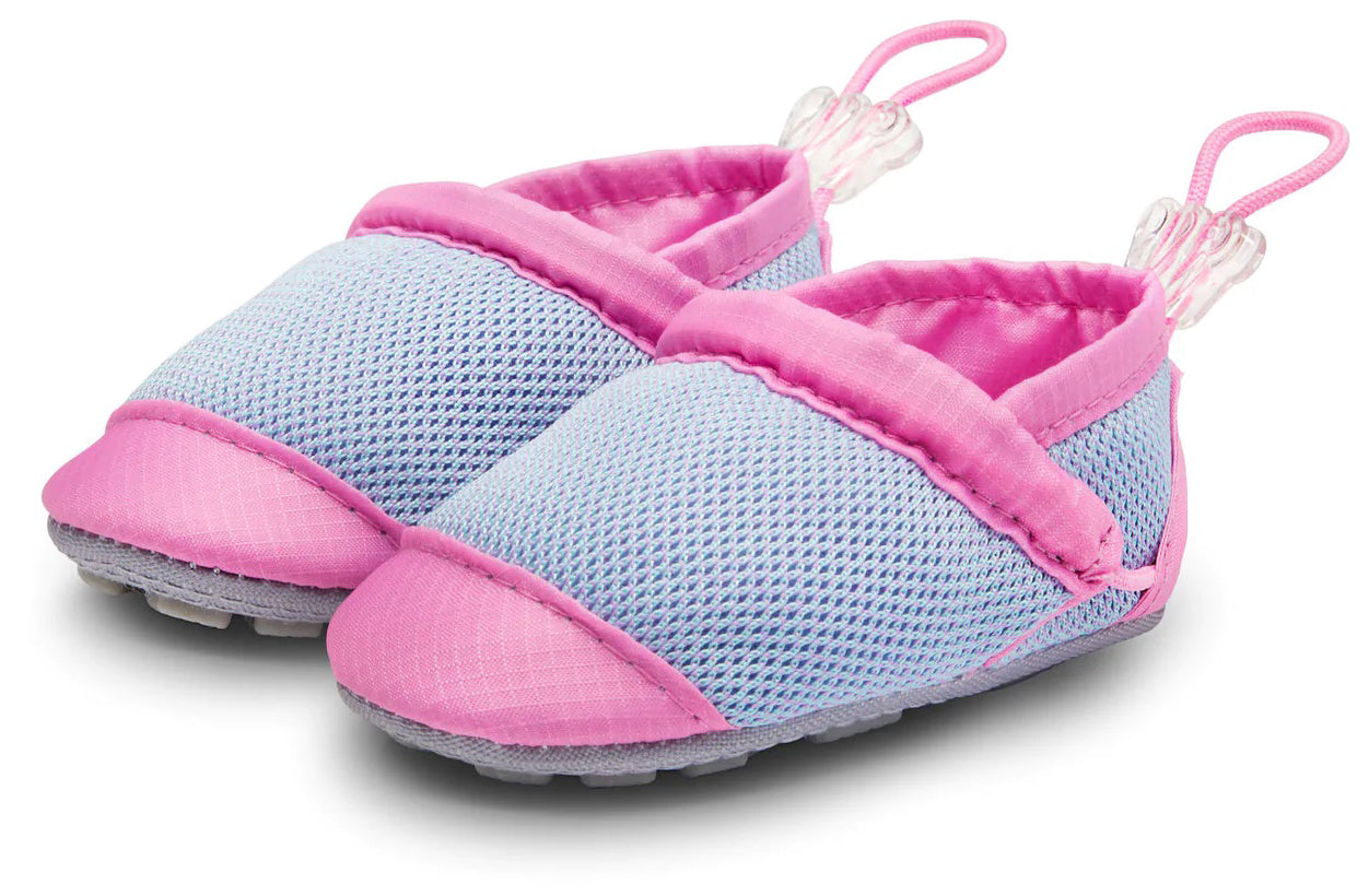 Woolybubs The Toddle Baby Shoe, Size 1 - Lavender / Pink