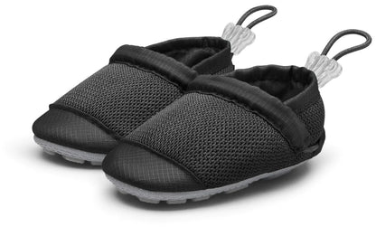 Woolybubs The Toddle Baby Shoe, Size 2 - Black