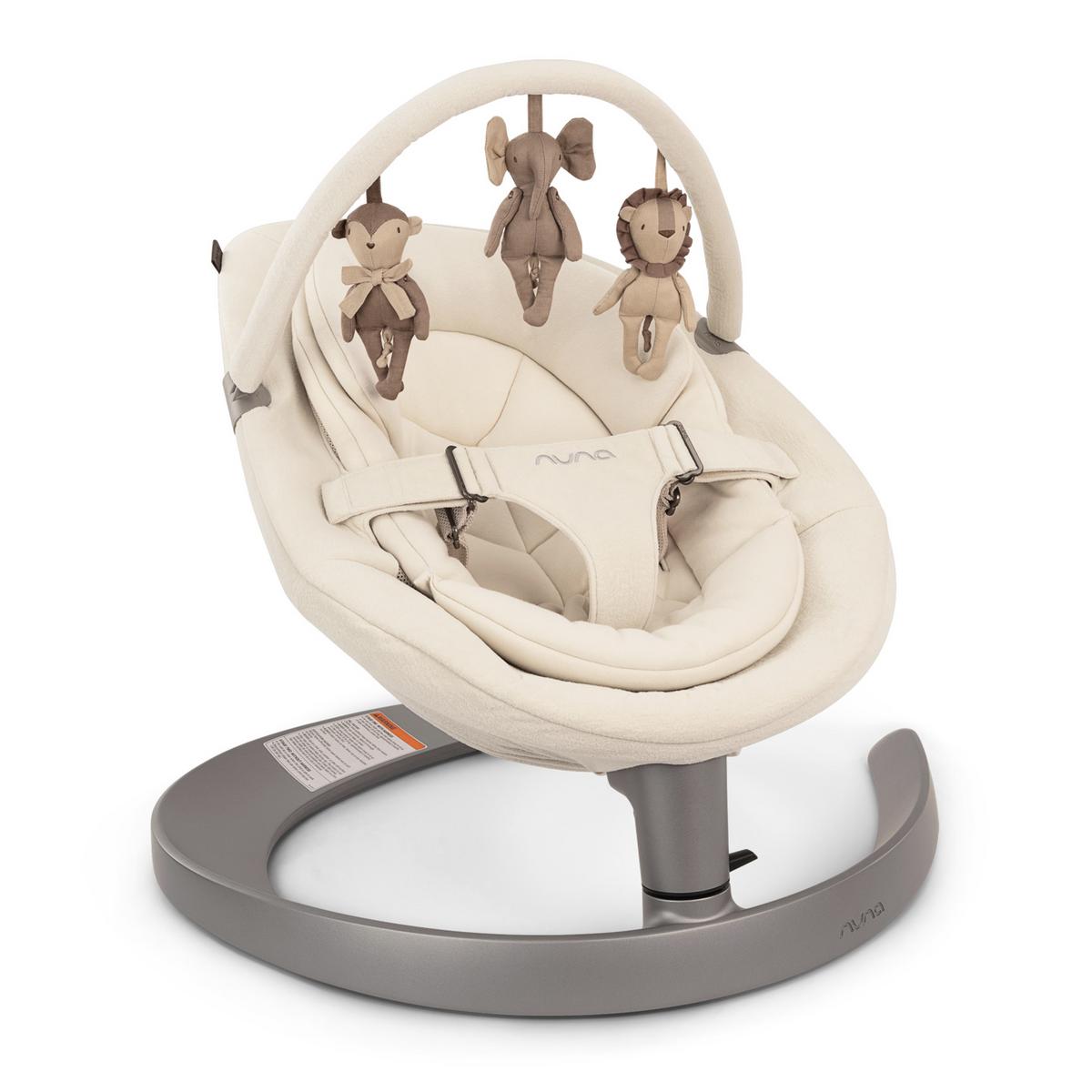 Nuna Leaf Grow Baby Seat & Rocker - Cloud