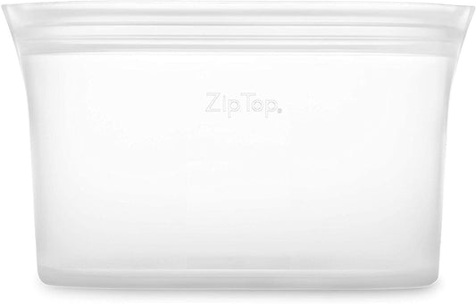 Zip Top Large Dish - Frost