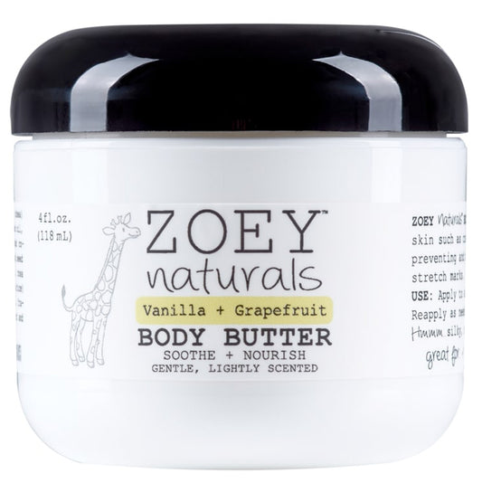 Zoey Naturals Body Butter - Vanilla Grapefruit